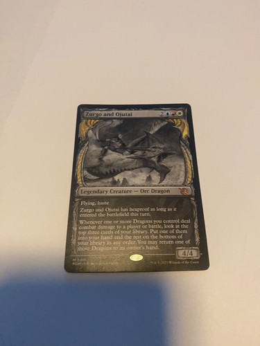 (1) Zurgo and Ojutai - Showcase MTG March of the Machine M/NM, Englisch