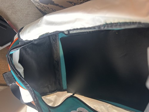 Vintage Miami Dolphins Team NFL Football Duffle Bag LARGE - Like Nwe - Versatile - Picture 15 of 17