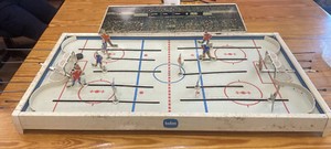 60年代ビンテージ　Tudor デラックスホッケーテーブルトップゲーム 60's Vintage Tudor Deluxe Hockey Table Top Game 710 W