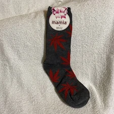 NWT Mamia Womens Fashion Crew Socks (Size 9-11)