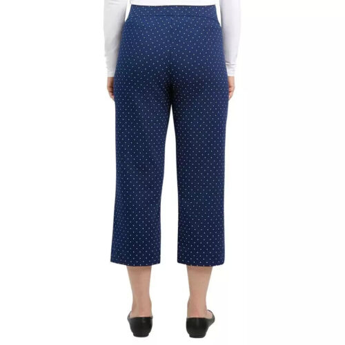 Land's end Women's Shore Knit Capri Pants Stretch Waist Pull On 23'Inseam S,L,XL - Picture 8 of 11