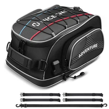 Motorcycle Rear Seat Tail Bag Backpack Waterproof For Yamaha Tenere 700 19-24