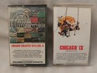Chicago IX and Greatest Hits Vol II Cassette Lot  Columbia PCT 37682 PCT 33900