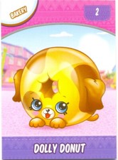 Shopkins Collecting Season Series 5 & 6 Card #2 Bakery - Dolly Donut
