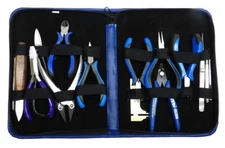 Jewelry Making Tool Kit 15 Pc Bead Working Hand Tools For Jewelers Hobby & Craft