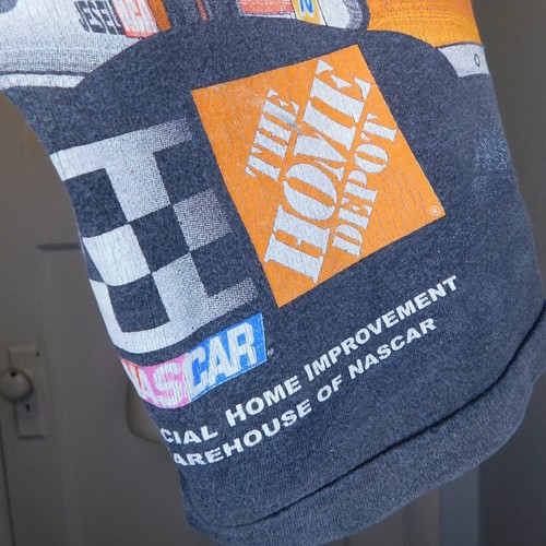 Vtg 90’s Sz M NASCAR Tony Stewart All Over Print Built For The Future T Shirt - Picture 8 of 8