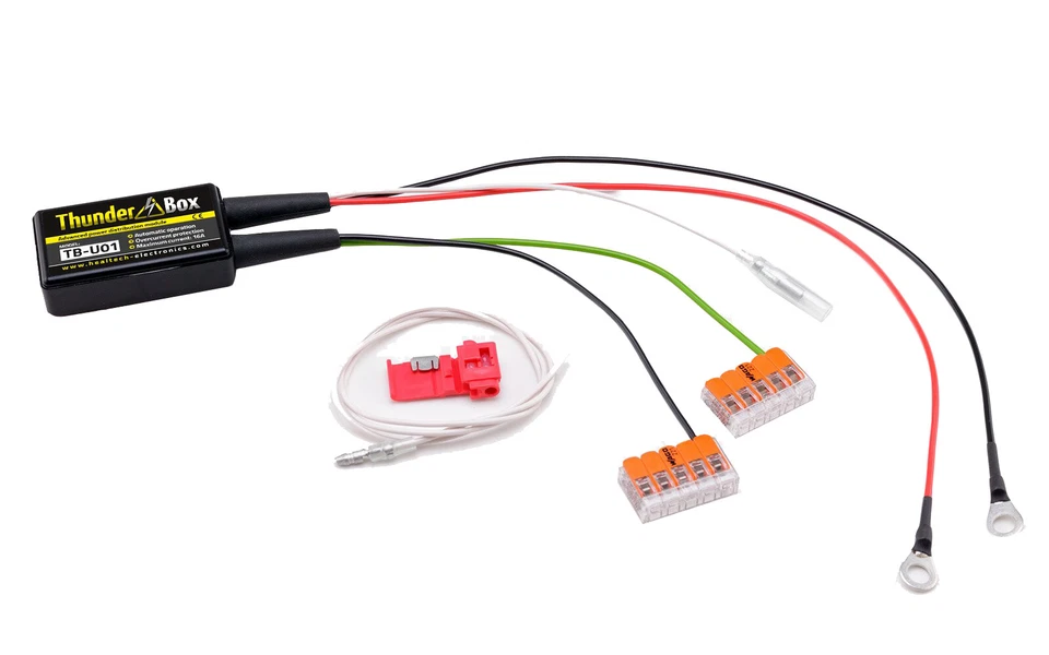 Healtech Thunderbox - 16amp advanced motorcycle accessory power hub / module - Image 2 of 4