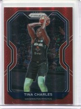 2021 Panini Prizm WNBA RED #71 TINA CHARLES 142/299 ATLANTA DREAM