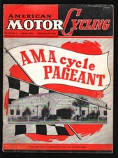 Sports Pub: American Motorcycling 3/1953-AMA Cycle Pageant-pix & info on new ...