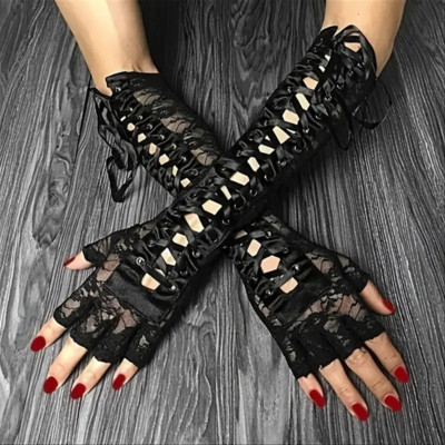 最終値下げfetico LACE FINGERLESS GLOVES BLACK 最終値下げfetico LACE FINGERLESS GLOVES BLACK