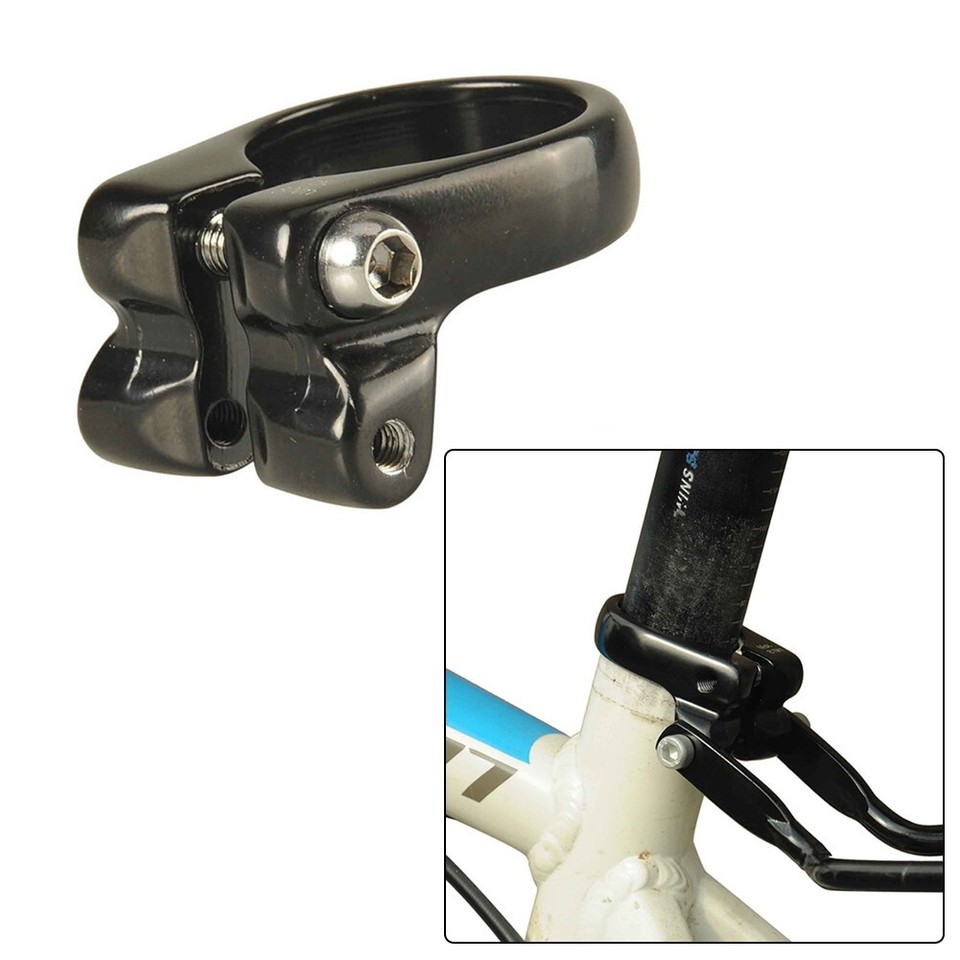 Premium Seatpost Clamp with Rack Mount for Bike Carrier Long lasting