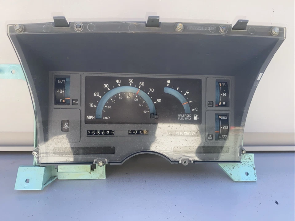 1986 - 1994 雪佛兰 S10 Blazer GMC S15 Jimmy Dash 规格仪表组 16142355 — 第 4/4 张图片