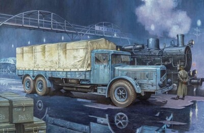 Roden 822 - 1:35 Vomag 8 LR LKW WWII German Heavy Truck - Neu