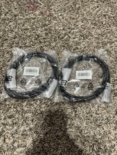DisplayPort DP 1.2 Cable Male to Male Monitor Video Cable New Sealed Lot Of 2