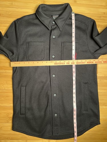 Spyder Mens Avalon Waffle Knit Long Sleeve Fleece Lined Shirt Jacket, $129|Sz:S - Picture 9 of 24