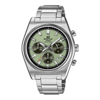 Herrenuhr CASIO EDIFICE EFB-730D-3AVUEF Chrono Edelstahl Grun
