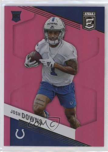 2023 Panini Donruss Elite Rookies Pink Josh Downs #159 uk2 - Picture 1 of 3
