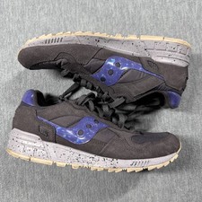Saucony Shadow 5000 Unisex 9 Gray Purple Iridescent Speckled Running Shoes S7054