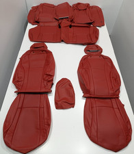 For Honda Accord Ex Sport Hybrid Sedan 2023-2026 Red Leather Seat Covers Kr113