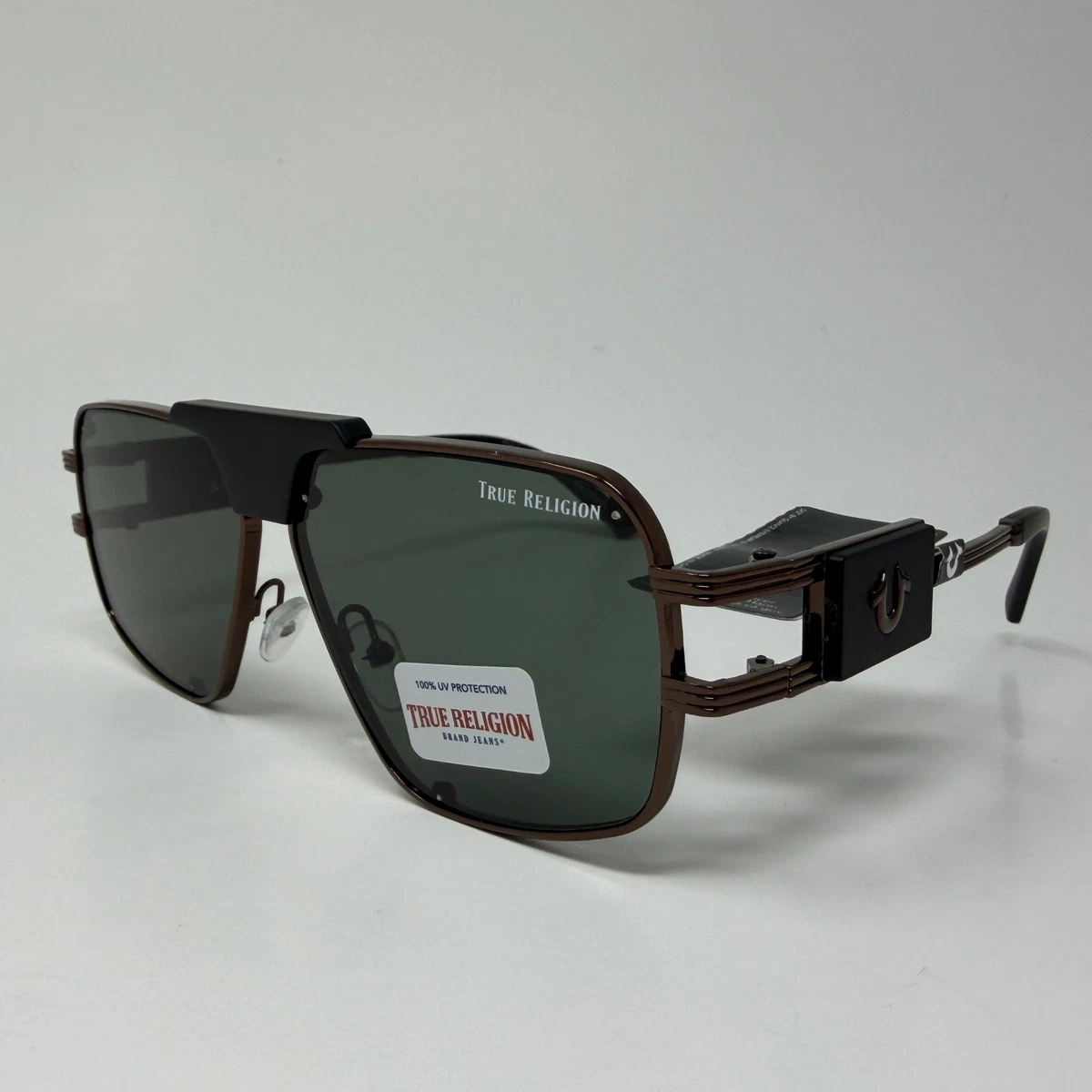 True Religion Womens Aviator Sunglasses Shades‎ 100% UVA Protection $125 Retail AVIATOR SUNGLASSES main image 3