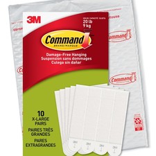 Command Picture Hanging Strips White XLarge 10 Pairs 20 Strips PH217-10EU