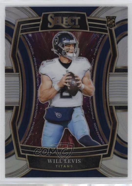 2023 Panini Select Phenomenon Silver Prizm Will Levis #PH-WLE w5b