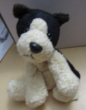 Russ Luv Pets Boston Terrier Pup Puppy Dog Plush Bean Bag Toy With Tags 5"