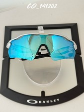 Oakley Radar EV Path OO9208 Silver Frame PRIZM Sky Blue Lens Sunglasses