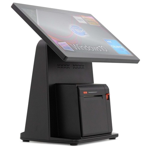 POS 14" TOUCH ALL IN ONE RAM 4GB SSD 120GB STAMPANTE TERMICA DOPPIO SCHERMO - Photo 3/8