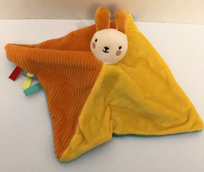 Anko 2-Sided Security Blanket BUNNY KOALA Multicolor Texture Plush Baby Lovey