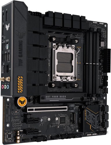 ASUS TUF B650M-E WIFI mATX Mainboard AM5, PCIe 5.0 M.2, Wi-Fi 6, 2.5GbE USB-C - Bild 3 von 6