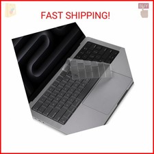 ProElife Keyboard Cover Skin for 2026-2021 MacBook Pro 14 inch 16 inch M5 M4 M3