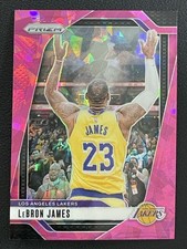 Lebron James 2024-25 Panini Prizm Pink Ice Prizm Base #130 -lsz9