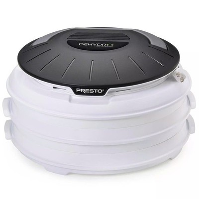 Presto Dehydro Electric Food Dehydrator Jerky Fruit Dryer 4 Tray Expandable