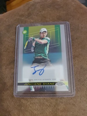 2024 Topps Chrome - Autographs I Juncheng Shang #TCA-JSG (AU, RC)