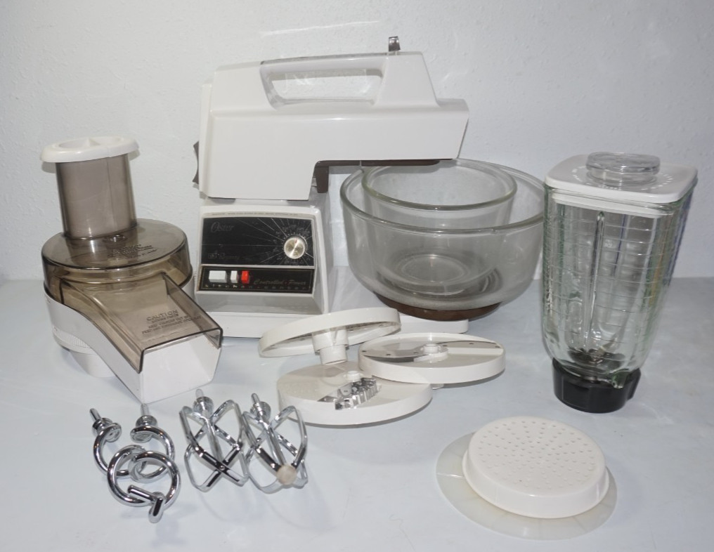 VTG Oster Regency Kitchen Center Mixer Blender Food Processo
