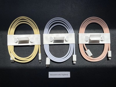 Apple Lightning to USB-C Fabric Cable from iMac M1 2021 set | Original