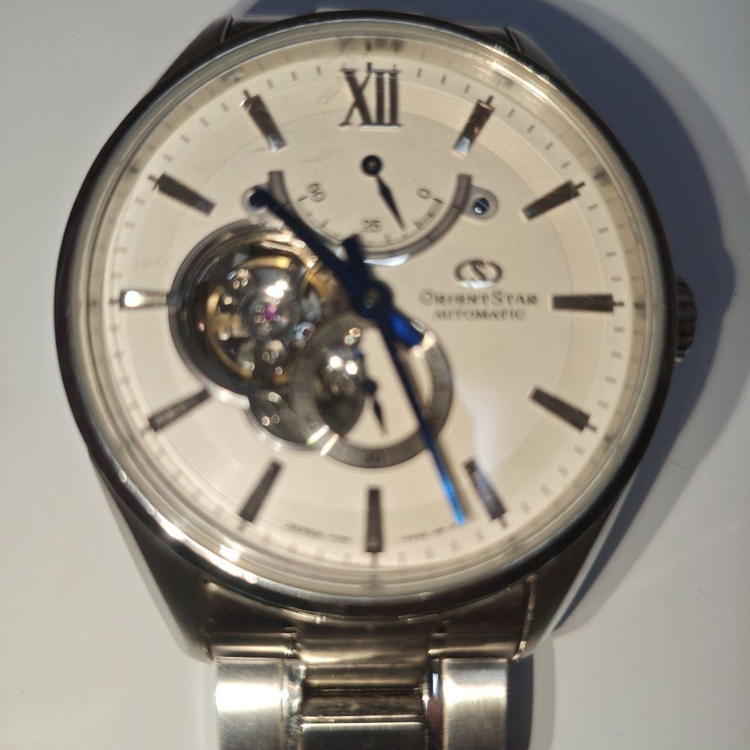 Orient Star Automatic Mechanical  Silver Open Hea… - image 11