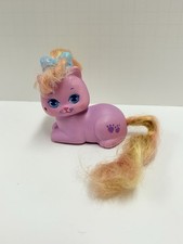 VTG Mattel 1989 My Little Pretty Kitty PURPLE PAWS Growing Hair First Release
