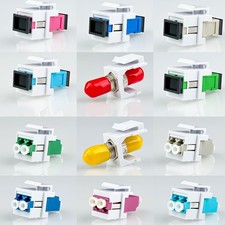 Glasfaser Verbinder Adapter Keystone LWL Simp...