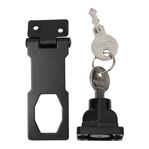 With Key Hasp Lock For Doors Drawer Locks Letter Box Locker Padlock Hasp - Picture 12 of 21