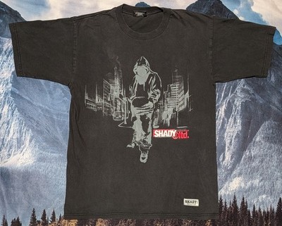 Vintage Eminem Shady Ltd T Shirt Marshall Mathers Y2K Streetwear Rap Size Small