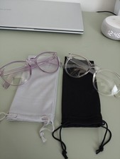 2 x pairs of glasses (accessories only) great for fashion or fancy dress L@@K