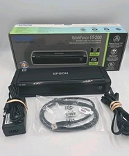 Epson WorkForce ES-200 Color Portable Document Scanner with ADF for PC and Mac