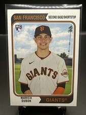 2020 Topps Archives #160 Mauricio Dubon Rookie Card Giants RC. rookie card picture