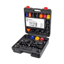 Powerbuilt 22 Piece Cooling System Pressure Tool Kit, Service and Leak Detect...