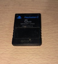Sony PlayStation 2 8MB Memory Card - Black - SCPH-10020