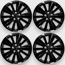 Trim Illusion Wsk734-19blk 19 Oe Wheel Skin Covers Black For 19-22 Altima