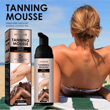 Self Tanner Mousse, Gradual Bronzing  Moisturizing, Natural Tanning Mousse