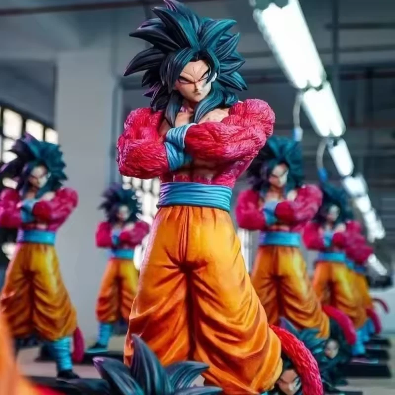Figurine Son Goku Super Saiyan 4 Dragon Ball GT 32 cm Statue PVC 1/6 - Photo 1/4